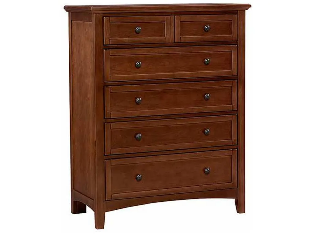Vaughan Bassett BB28-115 Bonanza 5 Drawer Storage Chest Cherry