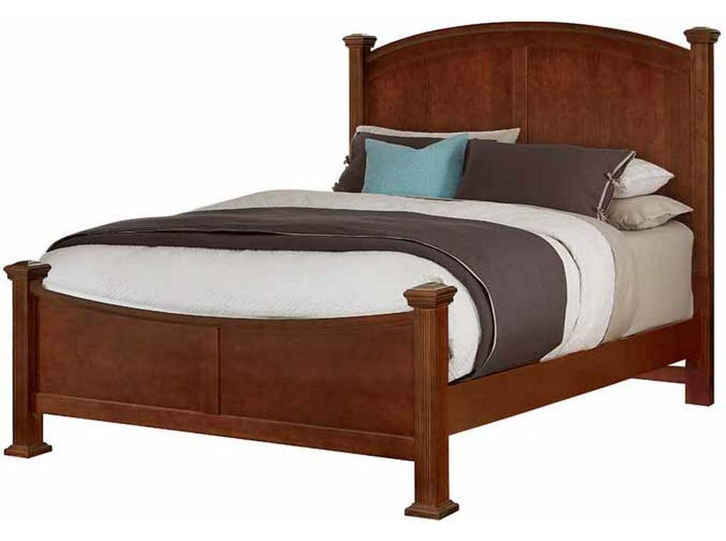 Vaughan Bassett BB28-667-766-922-MS1 Bonanza King Poster Bed in Cherry Finish Vaughan Bassett BB28-667-766-922-MS1 Bonanza King Poster Bed in Cherry Finish