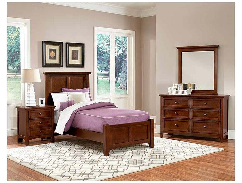 Vaughan Bassett BB28-001 Bonanza 6 Drawer Studio Dresser Cherry Vaughan Bassett BB28-001 Bonanza 6 Drawer Studio Dresser Cherry