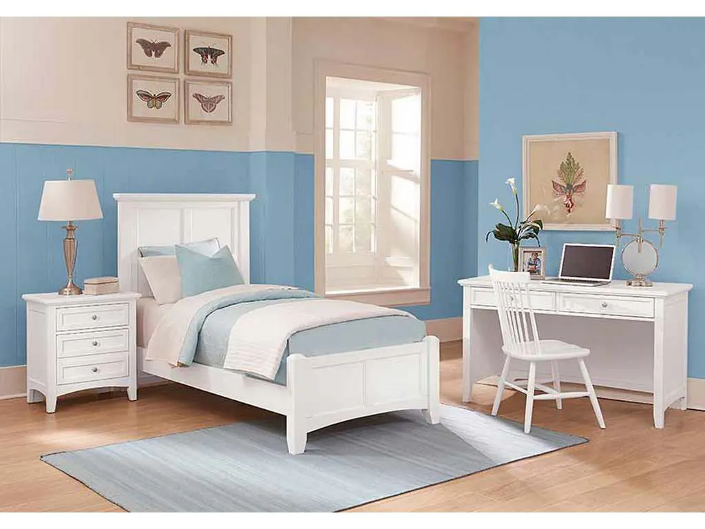 Vaughan Bassett BB29-552-255-911 Bonanza Full Mansion Bed White Vaughan Bassett BB29-552-255-911 Bonanza Full Mansion Bed White