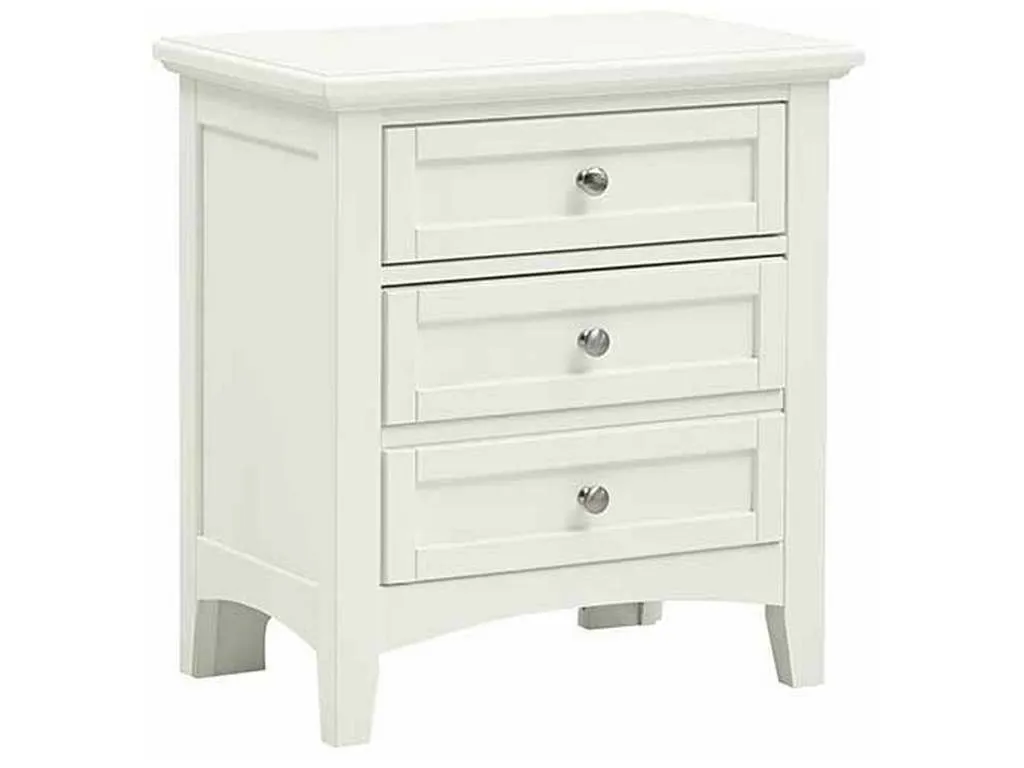 Vaughan Bassett BB29-226 Bonanza 2 Drawer Nightstand White