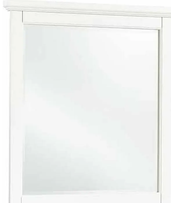 Vaughan Bassett BB29-442 Bonanza Studio Mirror White Vaughan Bassett BB29-442 Bonanza Studio Mirror White