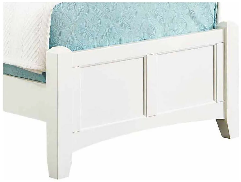 Vaughan Bassett BB29-552-255-911 Bonanza Full Mansion Bed White Vaughan Bassett BB29-552-255-911 Bonanza Full Mansion Bed White