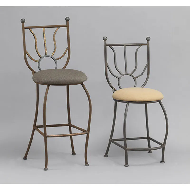 Wesley Allen B224H30 Barstool Sunburst Barstool