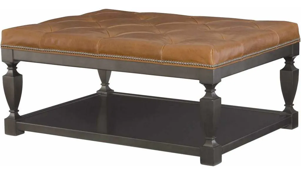 Wesley Hall L134 Lance Leather Ottoman Wesley Hall L134 Lance Leather Ottoman