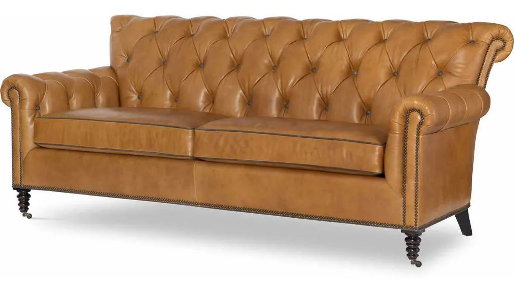 Wesley Hall L1936-84 Crawley Leather Sofa Wesley Hall L1936-84 Crawley Leather Sofa