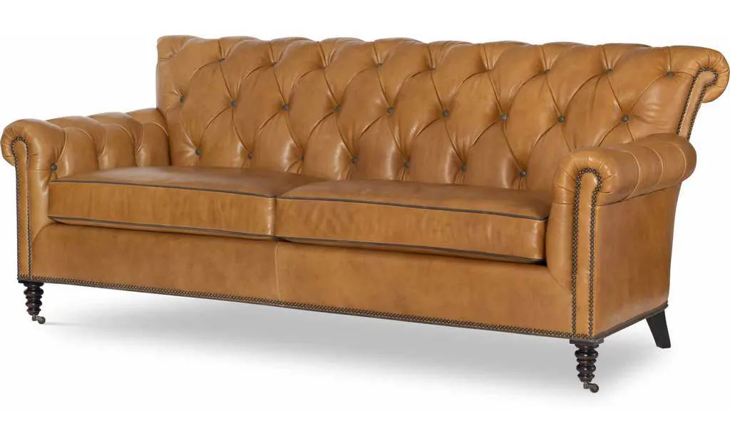 Wesley Hall L1936-84 Crawley Leather Sofa Wesley Hall L1936-84 Crawley Leather Sofa