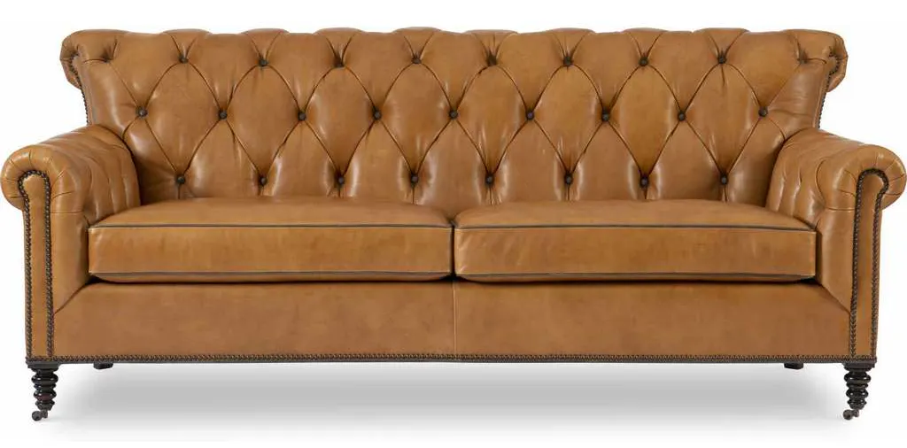 Wesley Hall L1936-84 Crawley Leather Sofa Wesley Hall L1936-84 Crawley Leather Sofa