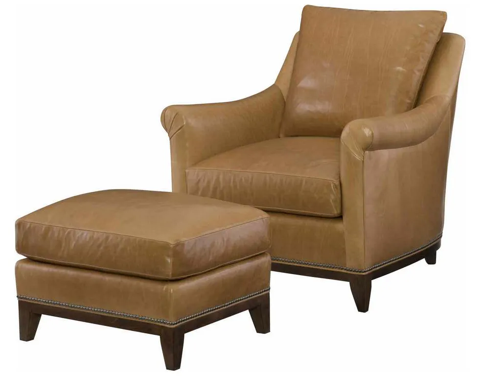 Wesley Hall L2007 Peter Jacob Snyder Leather Chair Wesley Hall L2007 Peter Jacob Snyder Leather Chair