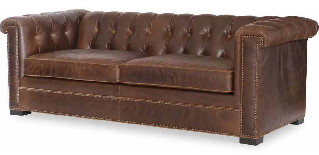 Wesley Hall L2030-89 Mcgee Leather Sofa Wesley Hall L2030-89 Mcgee Leather Sofa