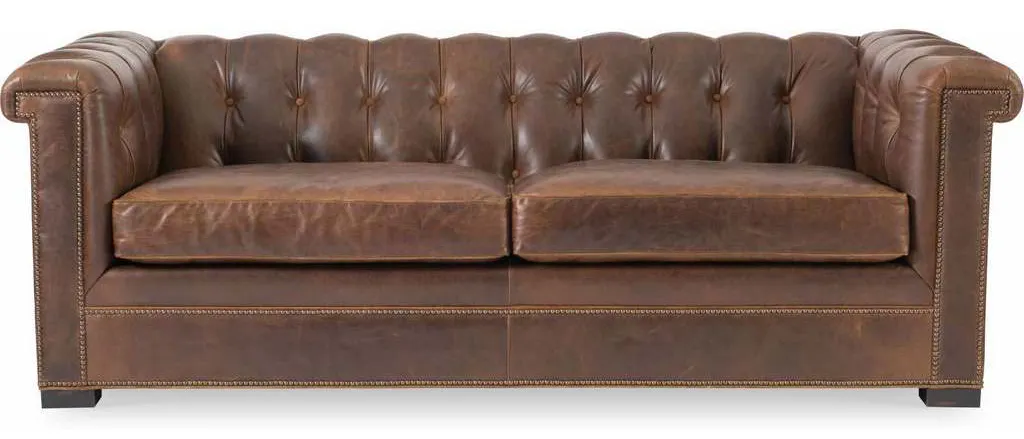 Wesley Hall L2030-89 Mcgee Leather Sofa Wesley Hall L2030-89 Mcgee Leather Sofa