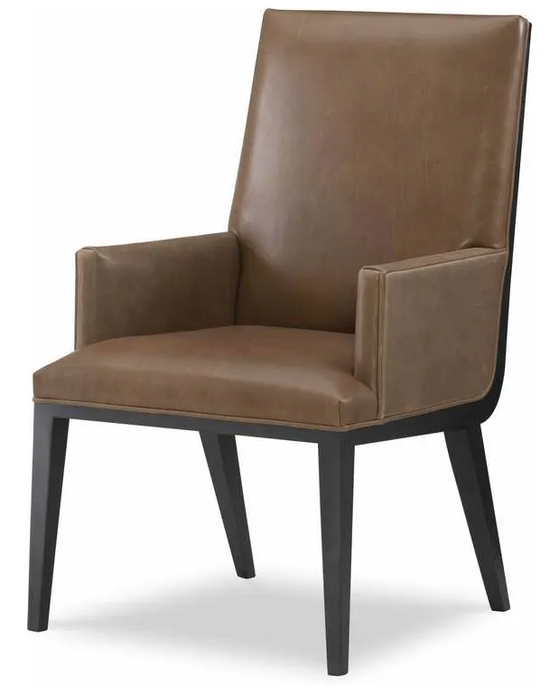 Wesley Hall L512-A Perino Leather Arm Chair Wesley Hall L512-A Perino Leather Arm Chair