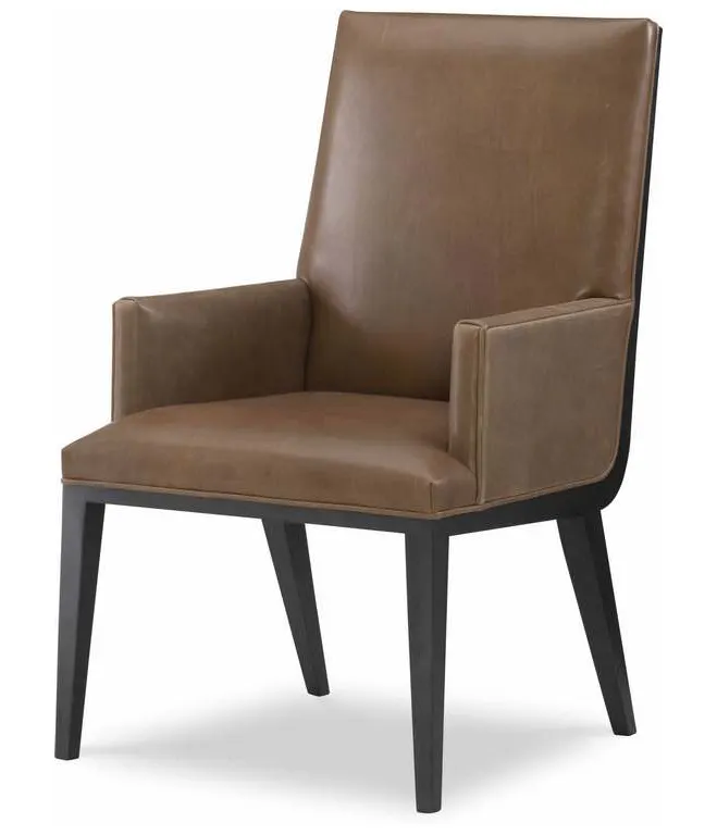 Wesley Hall L512-A Perino Leather Arm Chair Wesley Hall L512-A Perino Leather Arm Chair