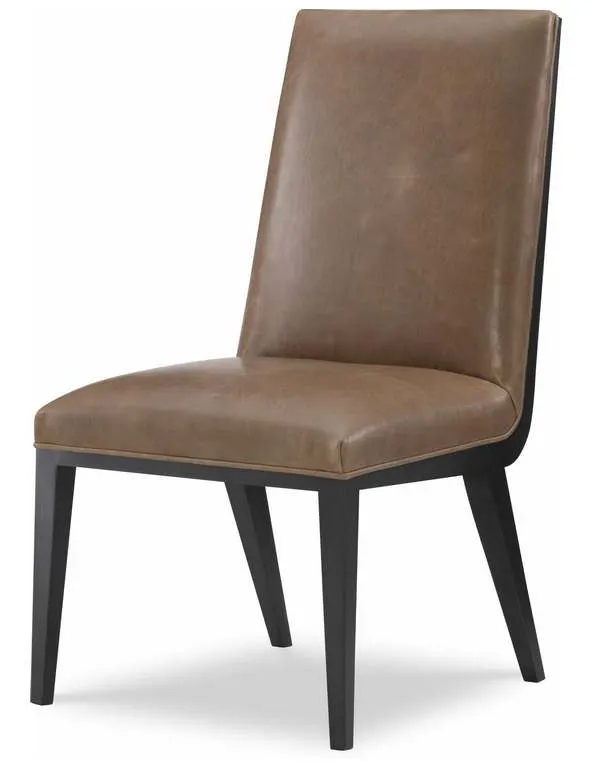 Wesley Hall L512-S Perino Leather Side Chair Wesley Hall L512-S Perino Leather Side Chair