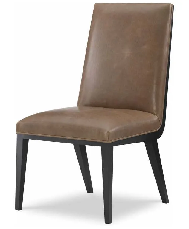 Wesley Hall L512-S Perino Leather Side Chair Wesley Hall L512-S Perino Leather Side Chair