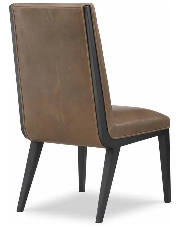 Wesley Hall L512-S Perino Leather Side Chair Wesley Hall L512-S Perino Leather Side Chair