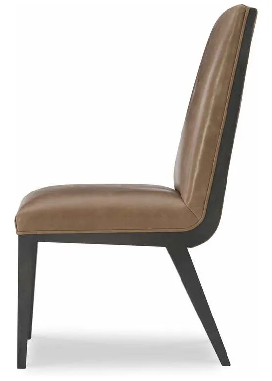Wesley Hall L512-S Perino Leather Side Chair Wesley Hall L512-S Perino Leather Side Chair