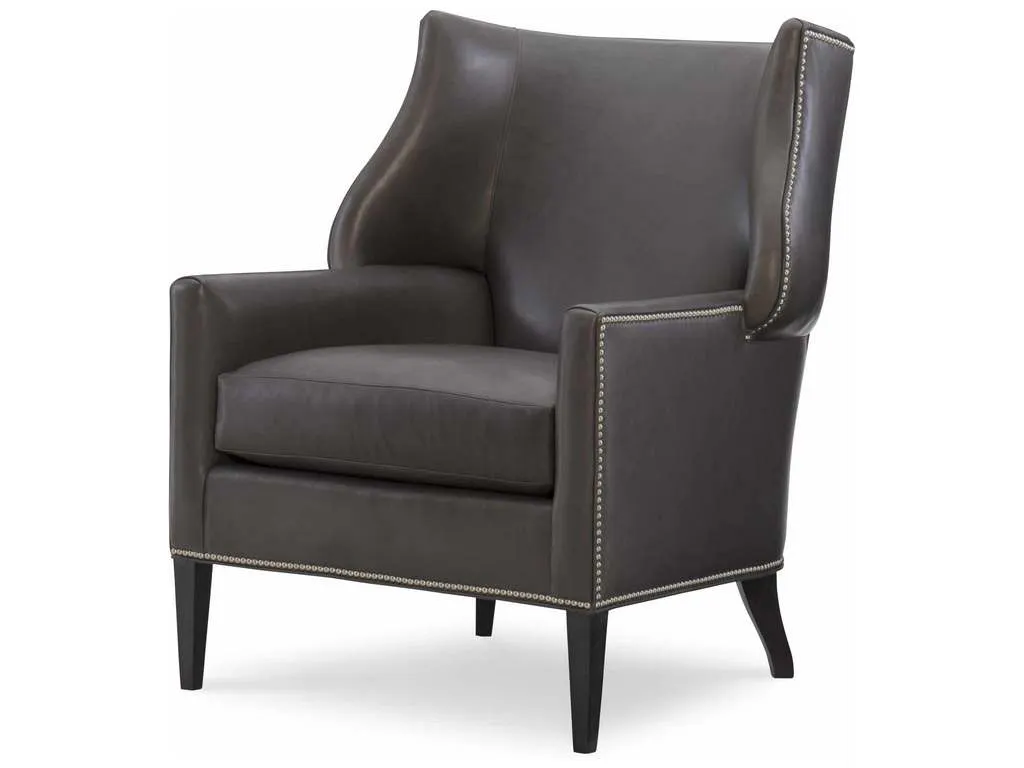 Wesley Hall L556  Miriam Leather Chair