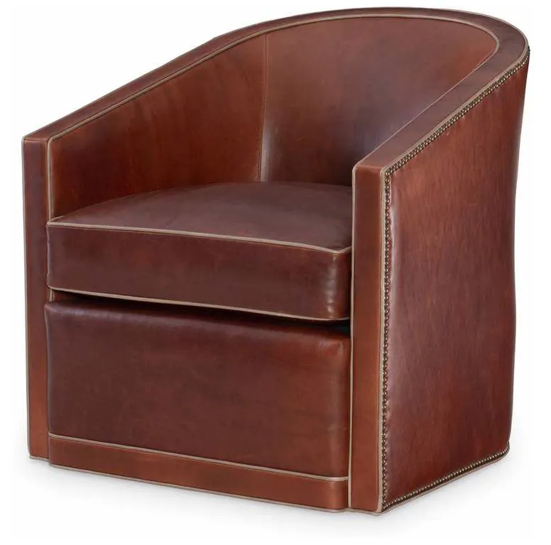 Wesley Hall L593 Peter Jacob Radcliffe Leather Swivel Chair Wesley Hall L593 Peter Jacob Radcliffe Leather Swivel Chair