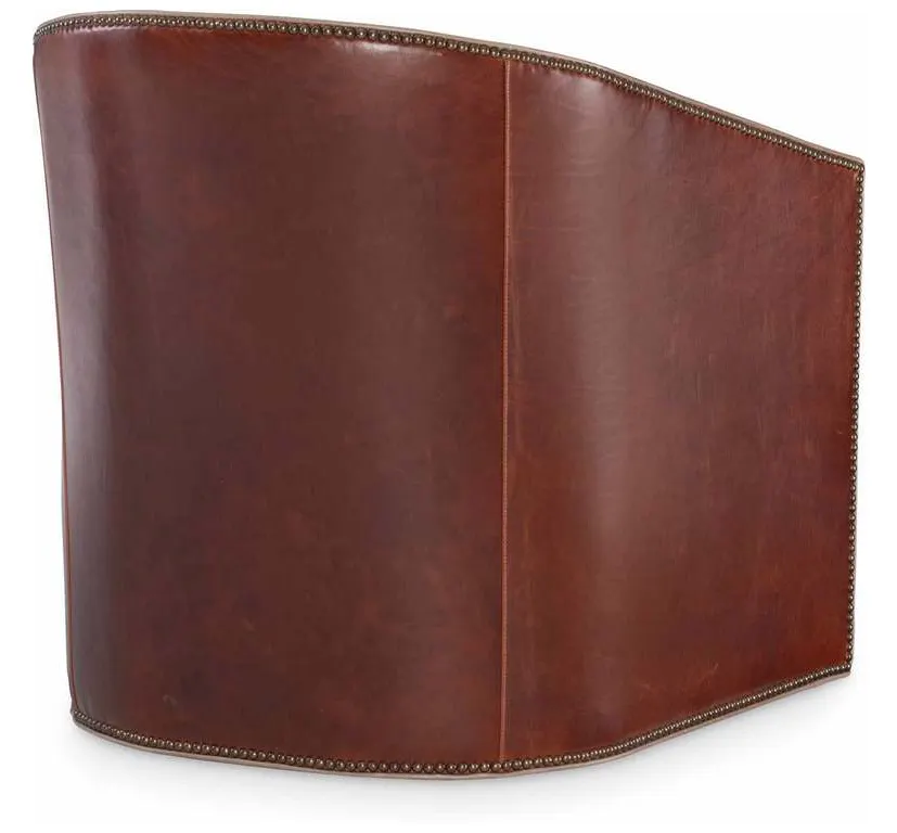Wesley Hall L593 Peter Jacob Radcliffe Leather Swivel Chair Wesley Hall L593 Peter Jacob Radcliffe Leather Swivel Chair