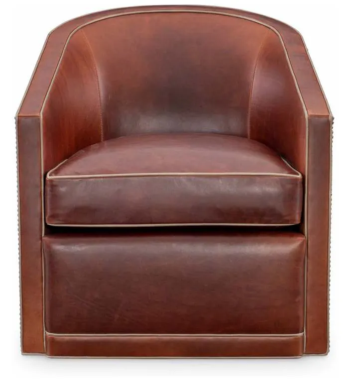 Wesley Hall L593 Peter Jacob Radcliffe Leather Swivel Chair Wesley Hall L593 Peter Jacob Radcliffe Leather Swivel Chair