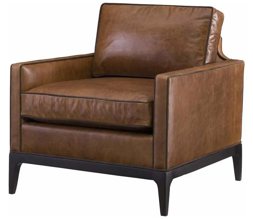 Wesley Hall L594 Peter Jacob Lewis Leather Chair Wesley Hall L594 Peter Jacob Lewis Leather Chair