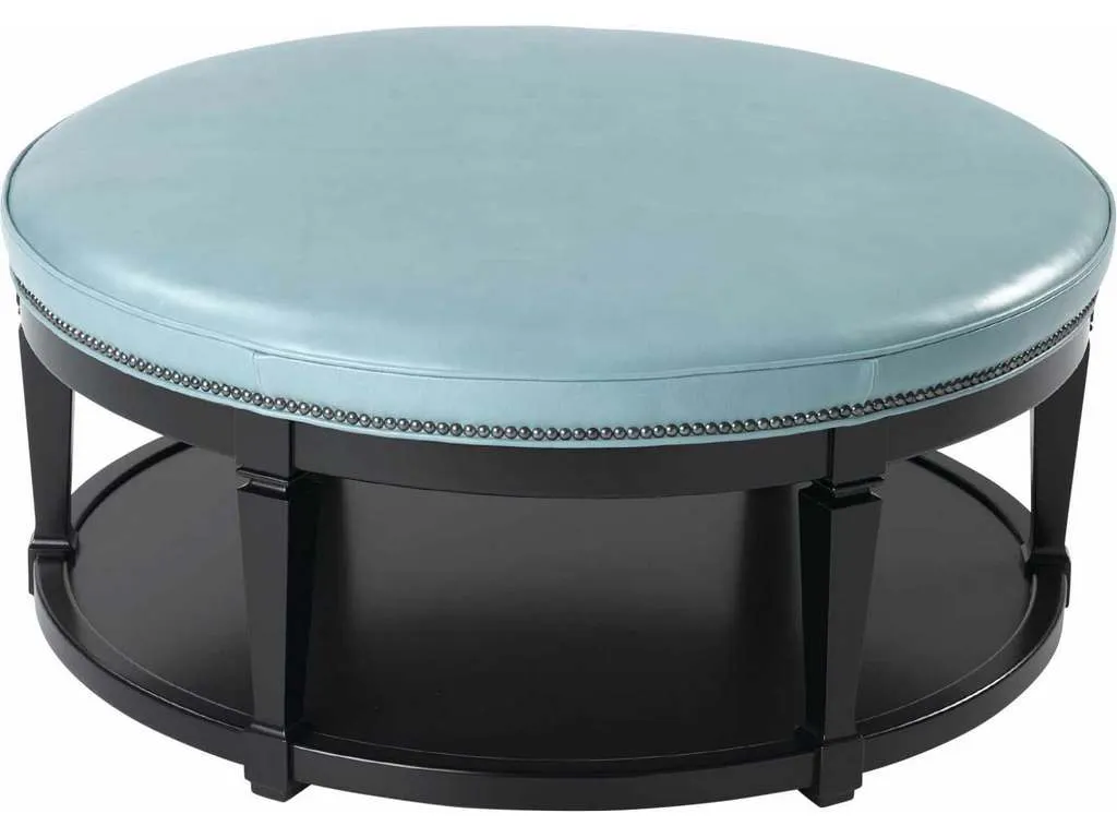 Wesley Hall L70 Carrie Leather Ottoman Wesley Hall L70 Carrie Leather Ottoman