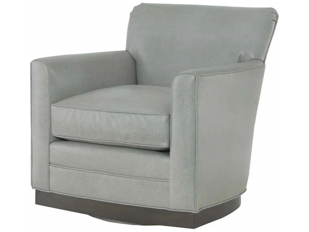 Wesley Hall L7086  Peter Jacob Stewart Leather Swivel Chair