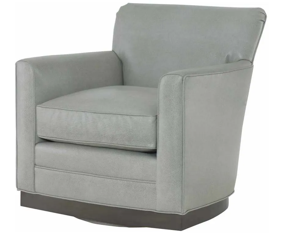 Wesley Hall L7086 Peter Jacob Stewart Leather Swivel Chair Wesley Hall L7086 Peter Jacob Stewart Leather Swivel Chair