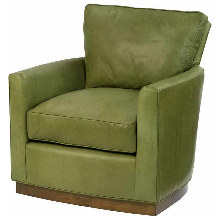 Wesley Hall L7115 Peter Jacob Freemont Leather Swivel Chair Wesley Hall L7115 Peter Jacob Freemont Leather Swivel Chair
