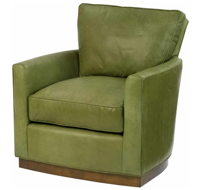 Wesley Hall L7115 Peter Jacob Freemont Leather Swivel Chair Wesley Hall L7115 Peter Jacob Freemont Leather Swivel Chair