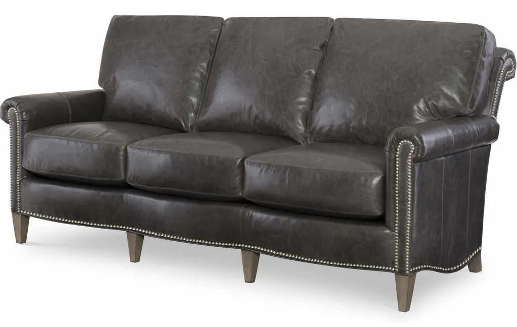 Wesley Hall L8074-82 Barringer Leather Sofa Wesley Hall L8074-82 Barringer Leather Sofa