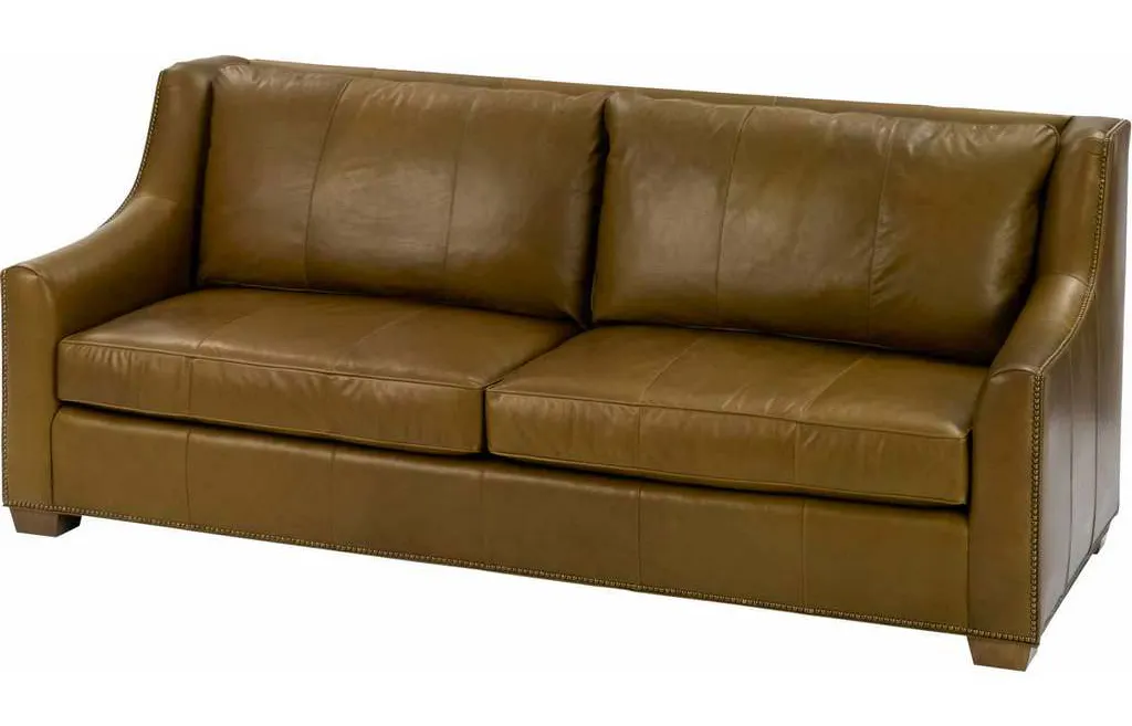 Wesley Hall L8208-89 Barrett Leather Sofa Wesley Hall L8208-89 Barrett Leather Sofa