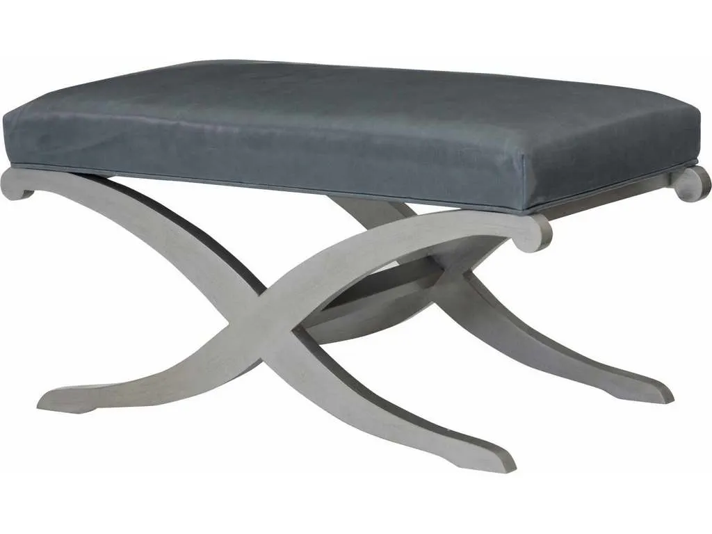 Wesley Hall L84-33  Serena Leather Ottoman