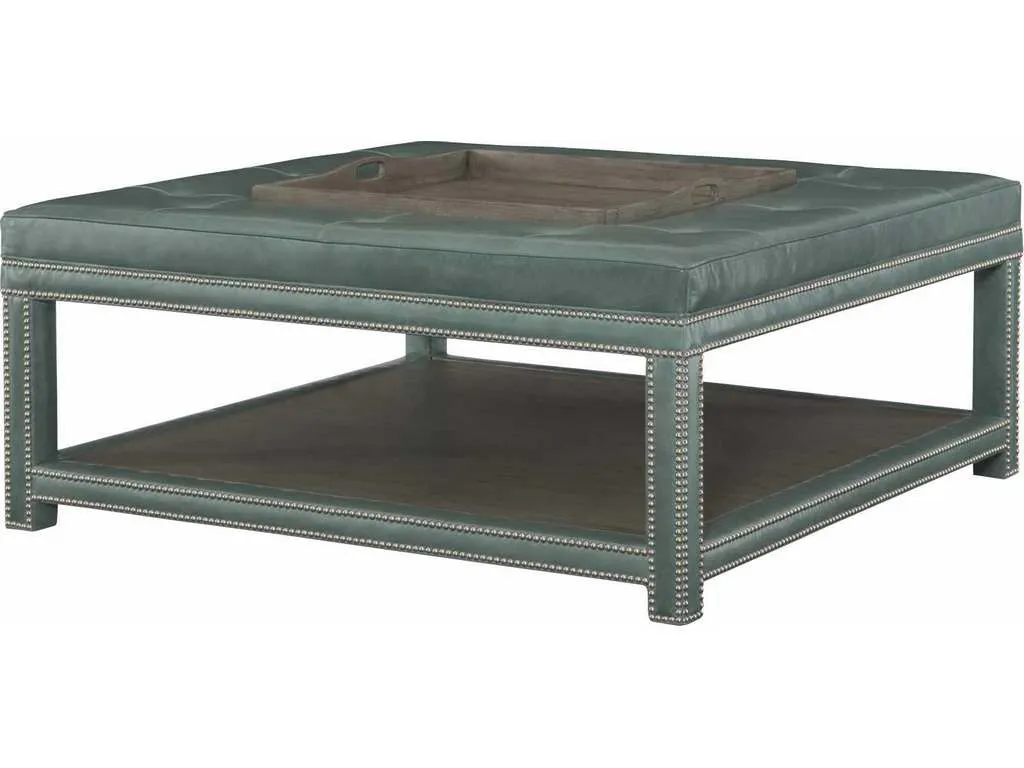 Wesley Hall L90  Rogers Leather Ottoman