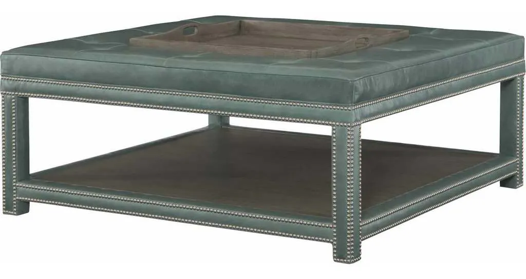 Wesley Hall L90 Rogers Leather Ottoman Wesley Hall L90 Rogers Leather Ottoman