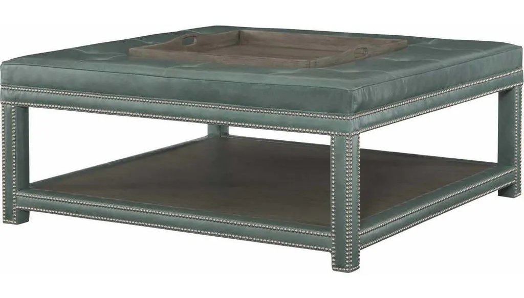 Wesley Hall L90 Rogers Leather Ottoman Wesley Hall L90 Rogers Leather Ottoman