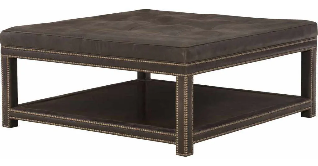 Wesley Hall L92 Tisdale Leather Ottoman Wesley Hall L92 Tisdale Leather Ottoman