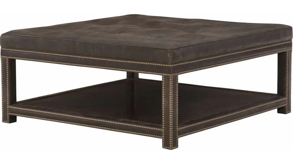 Wesley Hall L92 Tisdale Leather Ottoman Wesley Hall L92 Tisdale Leather Ottoman