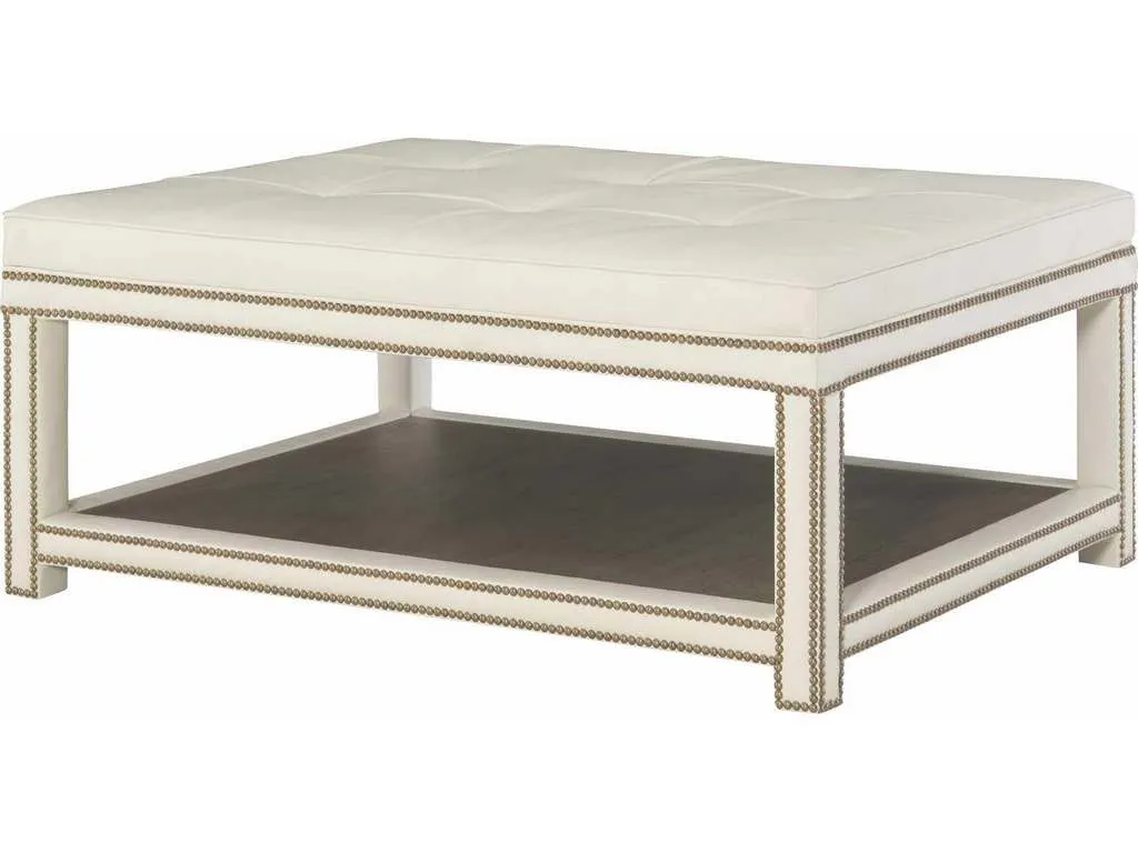 Wesley Hall L93  Pennell Leather Ottoman