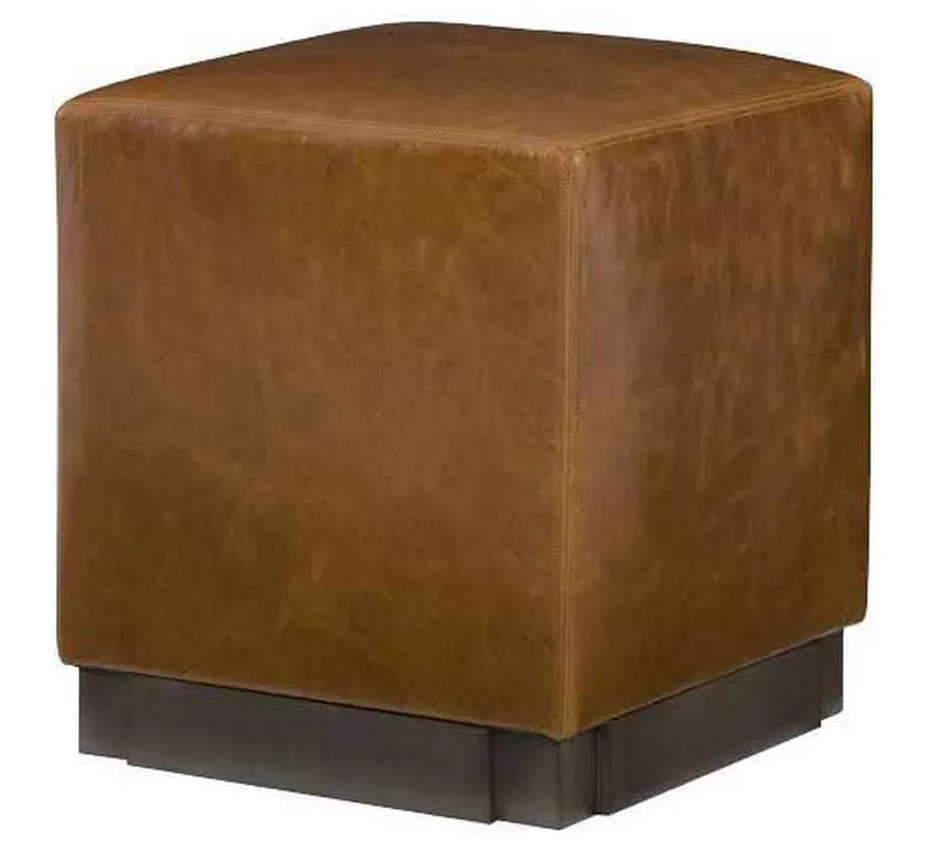 Wesley Hall PL5414 Baseline Leather Ottoman Wesley Hall PL5414 Baseline Leather Ottoman