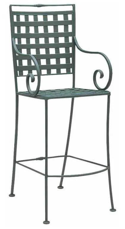Woodard 3C0081 Sheffield Stationary Bar Stool Woodard 3C0081 Sheffield Stationary Bar Stool