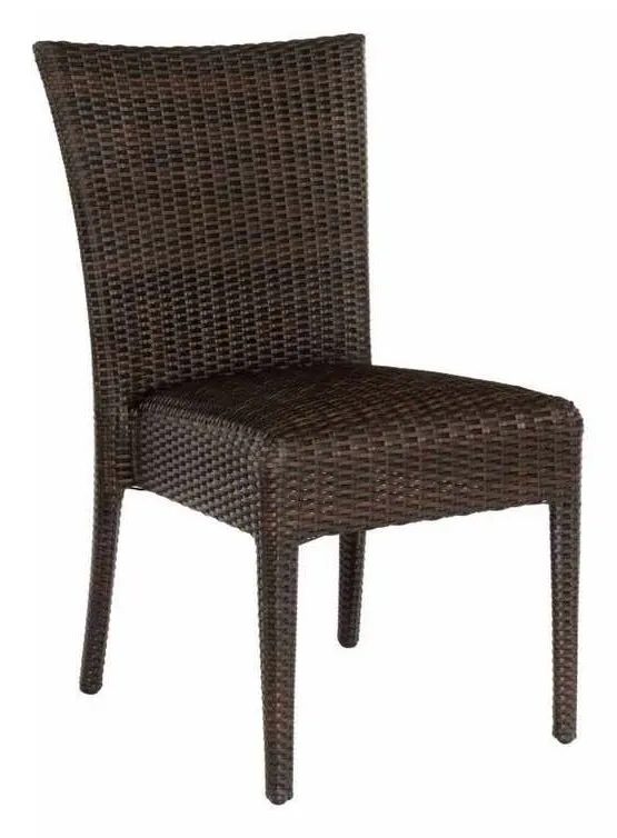 Woodard S593811 Et Cetera Dining Set Shown Padded Seat Dining Side Chair Woodard S593811 Et Cetera Dining Set Shown Padded Seat Dining Side Chair
