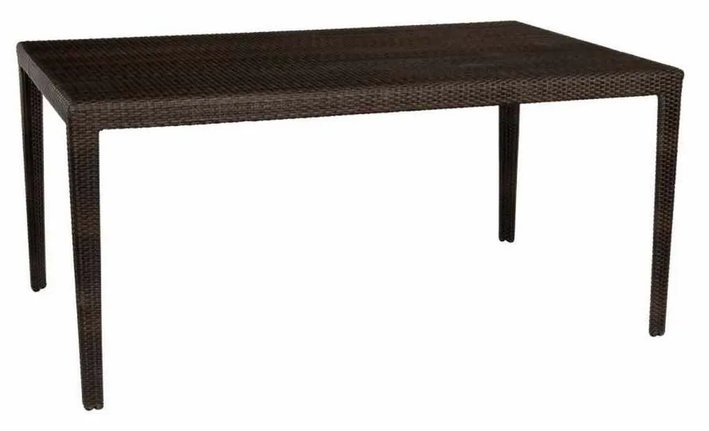 Woodard S601702 Miami 39 inch x 63 inch Rectangular Dining Table Woodard S601702 Miami 39 inch x 63 inch Rectangular Dining Table