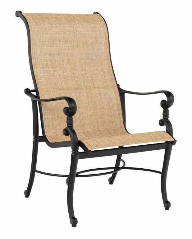 Woodard 1H0426 Avondale Sling Dining Armchair Woodard 1H0426 Avondale Sling Dining Armchair