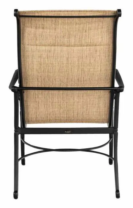 Woodard 1H0526 Avondale Sling Padded Sling Dining Armchair Woodard 1H0526 Avondale Sling Padded Sling Dining Armchair