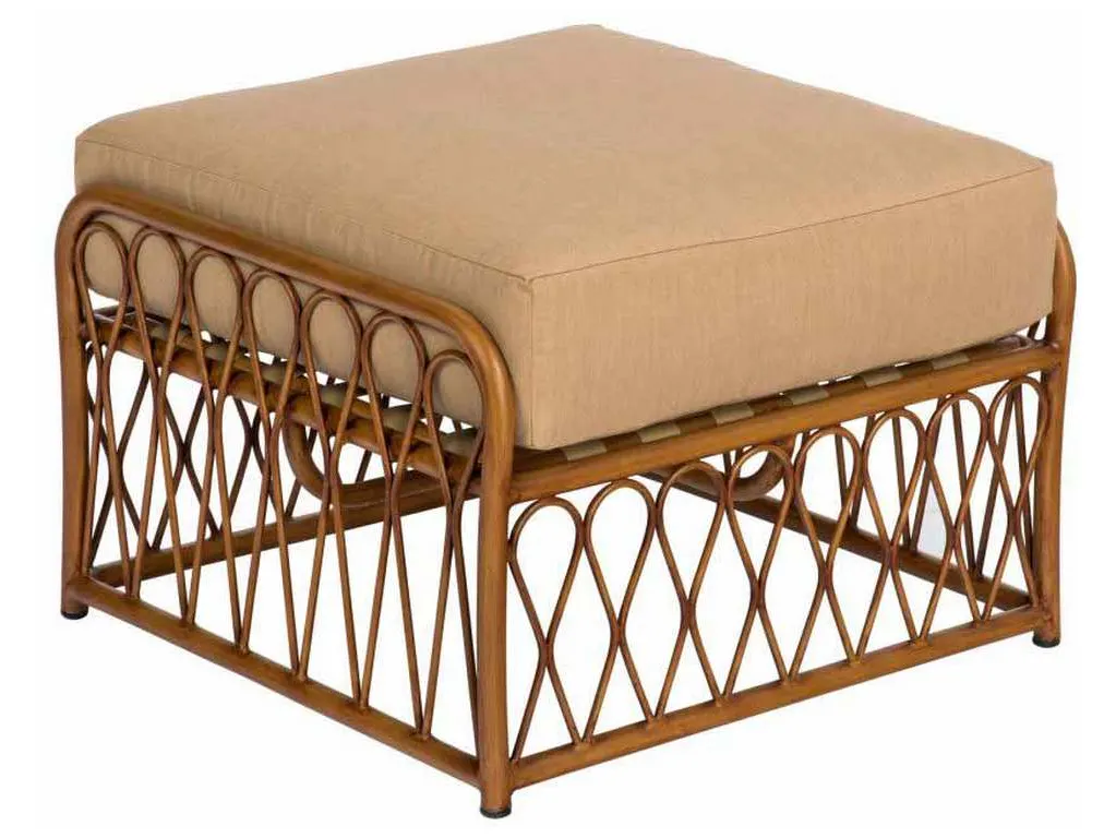 Woodard S650005 Cane Ottoman Woodard S650005 Cane Ottoman