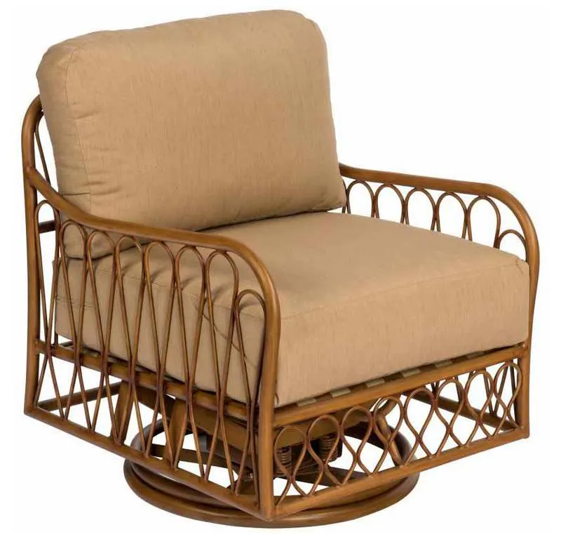 Woodard S650015 Cane Swivel Rocking Lounge Chair Woodard S650015 Cane Swivel Rocking Lounge Chair