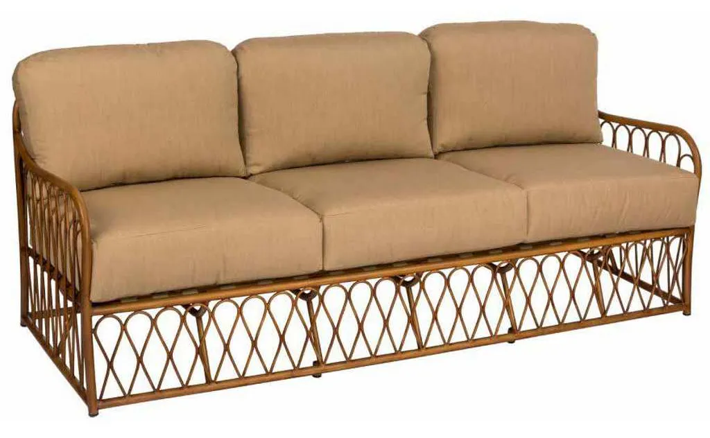 Woodard S650031 Cane Sofa Woodard S650031 Cane Sofa