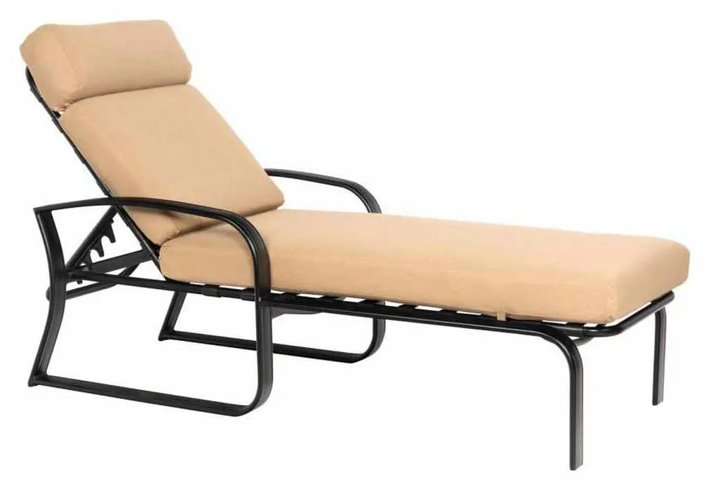 Woodard 2EM470 Cayman Isle Cushion Adjustable Chaise Lounge Woodard 2EM470 Cayman Isle Cushion Adjustable Chaise Lounge